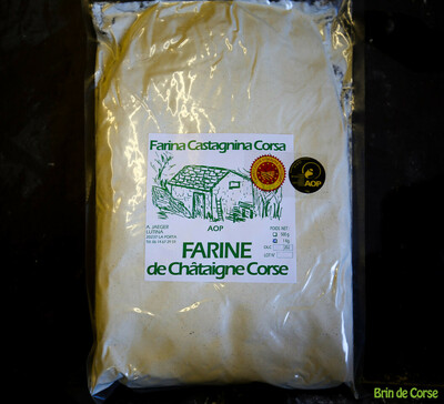 Farine de châtaigne Corse AOP